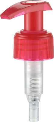 タケ24mmのローション ディスペンサー ポンプ プラスチック多機能赤い色