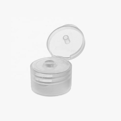 K902-1フリップ上のプラスチック帽子ISO14001無毒で透明な18/20/24/28mm