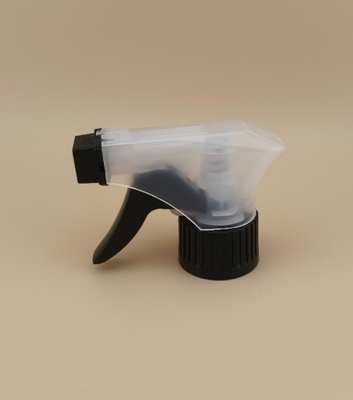 トリガーポンプスプレーヤー K101-4 髪器用ボトルのための黒い透明なプラスチックPP