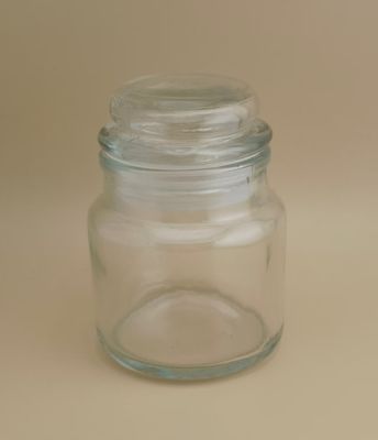 繊細なデザインのクリアキャンドルカップ（お祭り用）