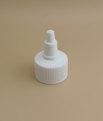 ペイントボトル用白色プラスチックリブ付きゼリーキャップ