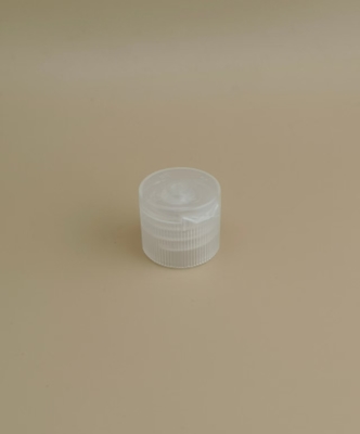 化粧品ボトルの小型透明丸リブ付きプラスチックキャップ