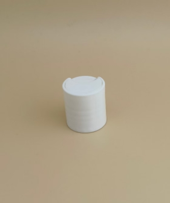 スキンケアボトル用小型白色プラスチック製丸型滑らかなキャップ